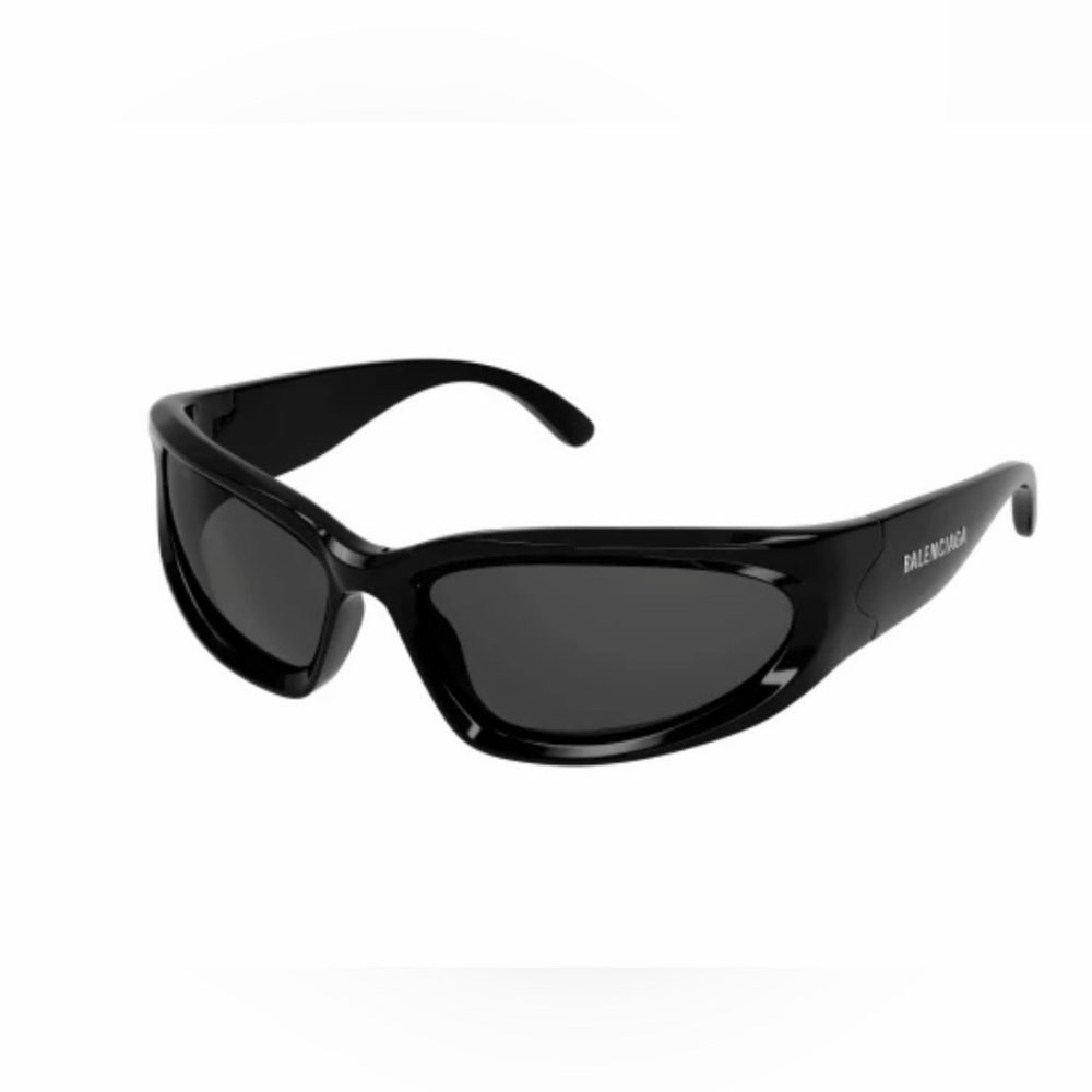 Balenciaga Glossy Black Eyewear